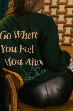 MSLOLA Clothing Grateful - Green/Pink