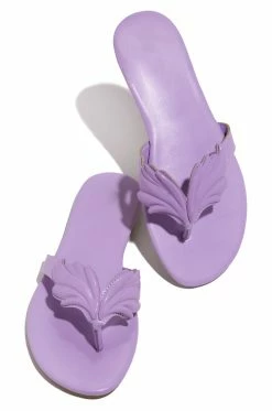 OLVJAY Like An Angel - Lavender PU Shoes
