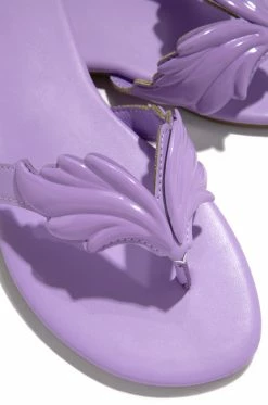 OLVJAY Like An Angel - Lavender PU Shoes