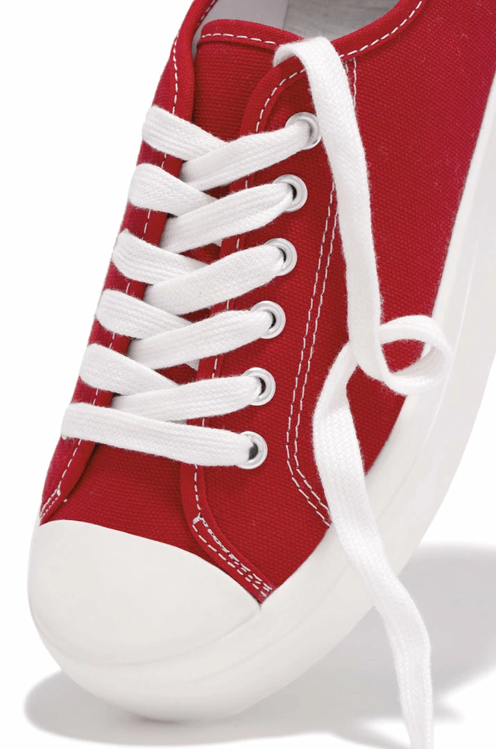 SODA Chelsie - Red Shoes