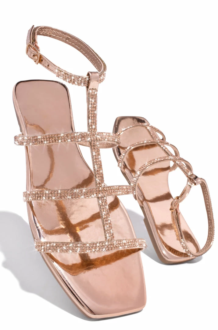 OLVJAY Luxe Summer - Rose Gold Shoes