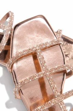 OLVJAY Luxe Summer - Rose Gold Shoes