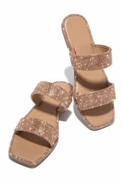 QUPD Resort Island - Rose Gold