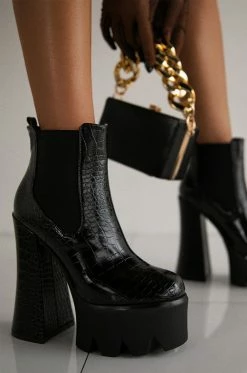 SOME Shoes Royale - Black Croc