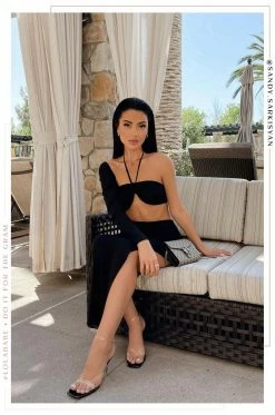 OLVJAY Natural Luxe - Black Shoes