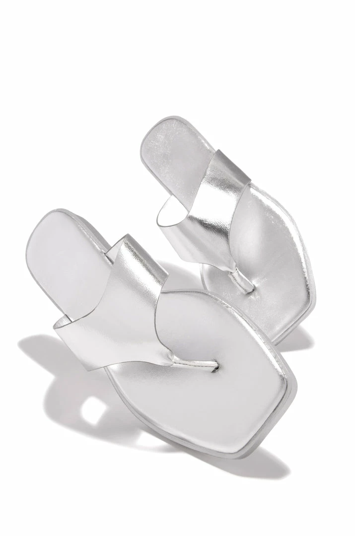 BBOO Ocean Mimosa - Silver Shoes