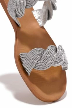 BBOO Shoes On Vacation - Silver