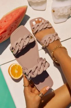 QUPD Sun Seeker - Nude Shoes