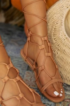 BBOO Shoes Italian Beaches - Tan