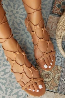 BBOO Shoes Italian Beaches - Tan