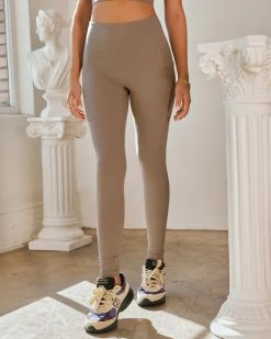 MB Clothing Mindset Activewear Legging - Taupe