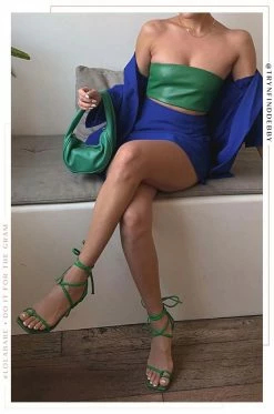 SOME Zyna - Green Shoes