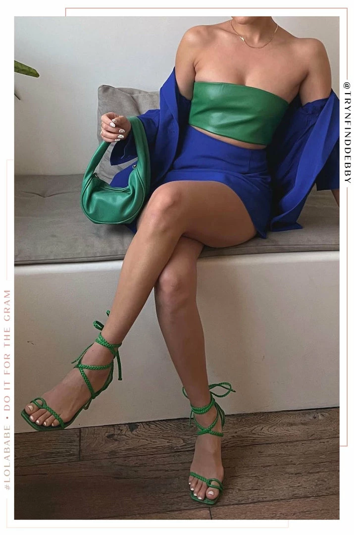 SOME Zyna - Green Shoes