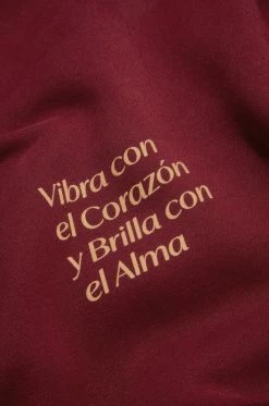 MSLOLA Vibra Con El Corazón - Burgundy Clothing