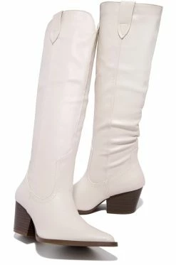 QUPD Shoes Mackenzie - Ivory