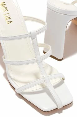 SOME White Heels Karly - White